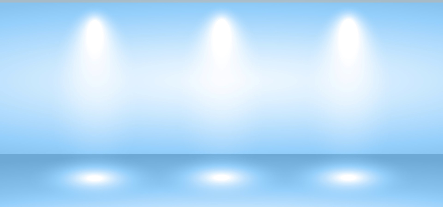 Blue Smooth Empty Background